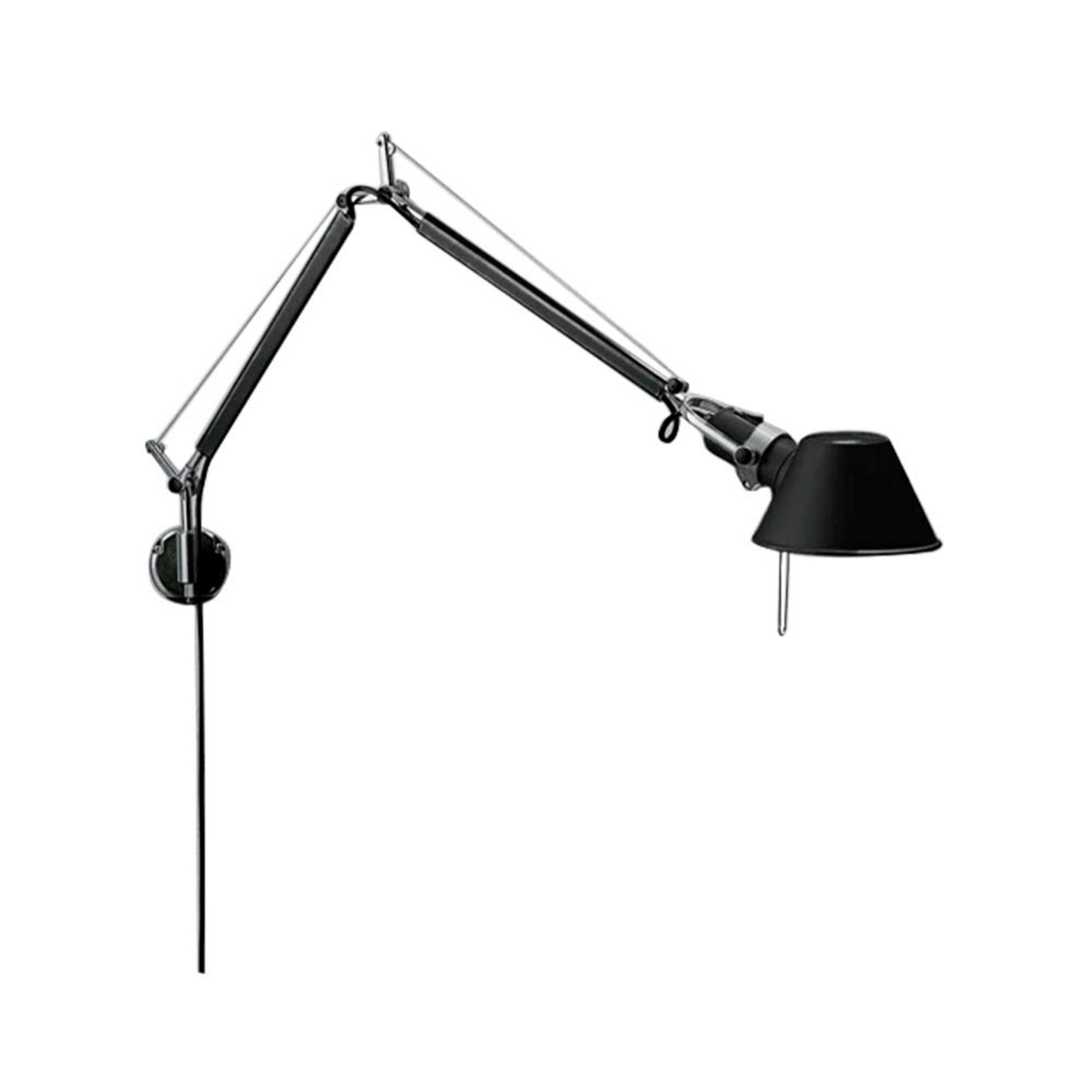 Tolomeo Parete Applique Murale Noir - Artemide